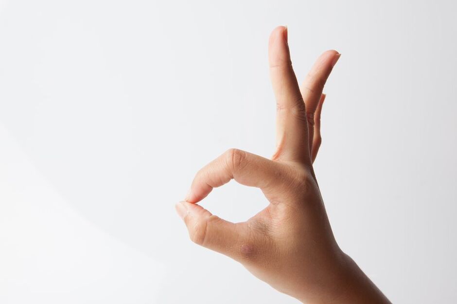 Fingerring, damit die Übungen den Penis dicker